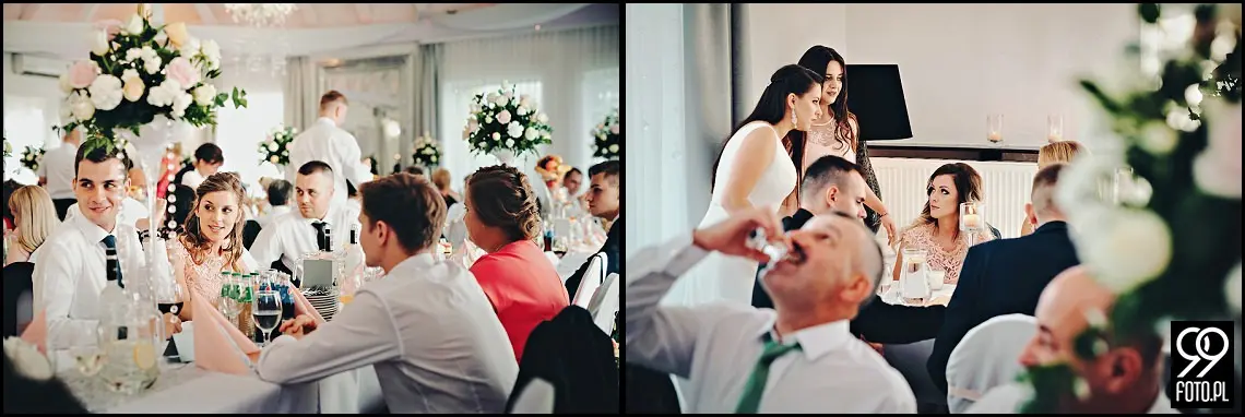 Reportaż ślubny Hotel Junior Kraków, fotograf na wesele Skawina