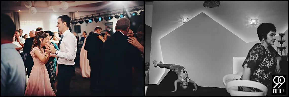 Reportaż ślubny Hotel Junior Kraków, fotograf na wesele Skawina