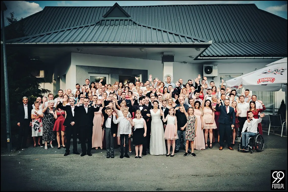 Reportaż ślubny Hotel Junior Kraków, fotograf na wesele Skawina