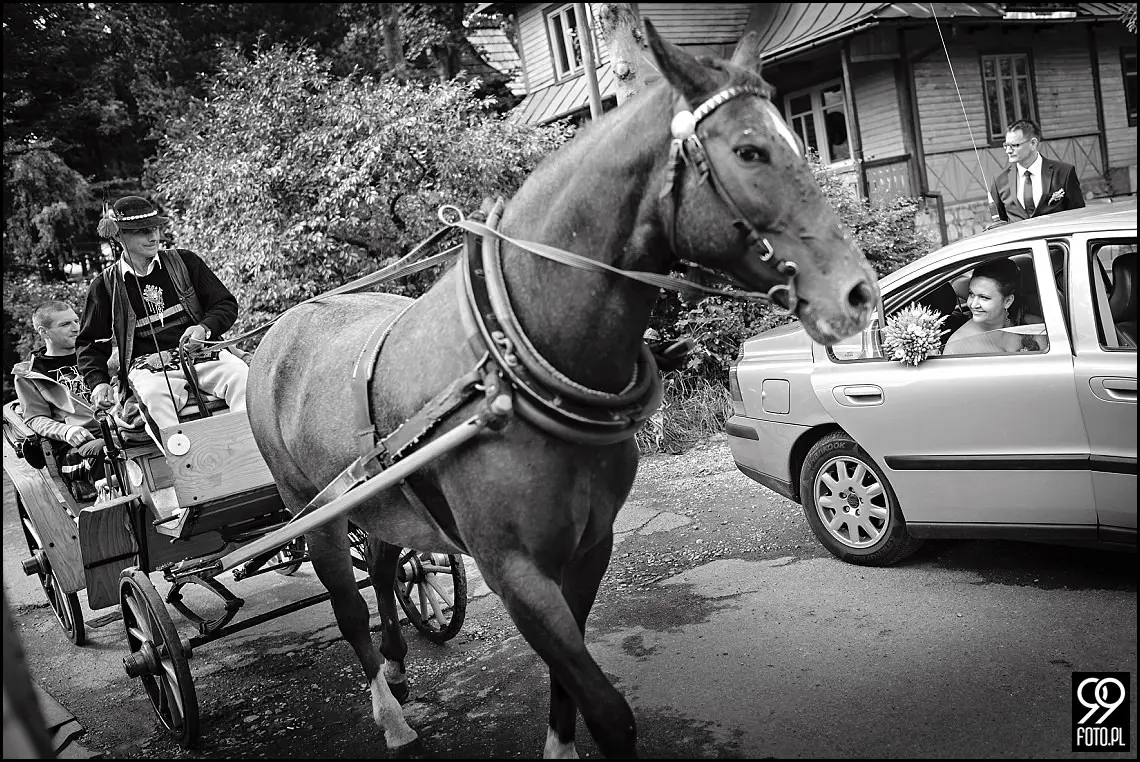 fotograf na wesele zakopane,zdjęcia ślubne zajazd furmański