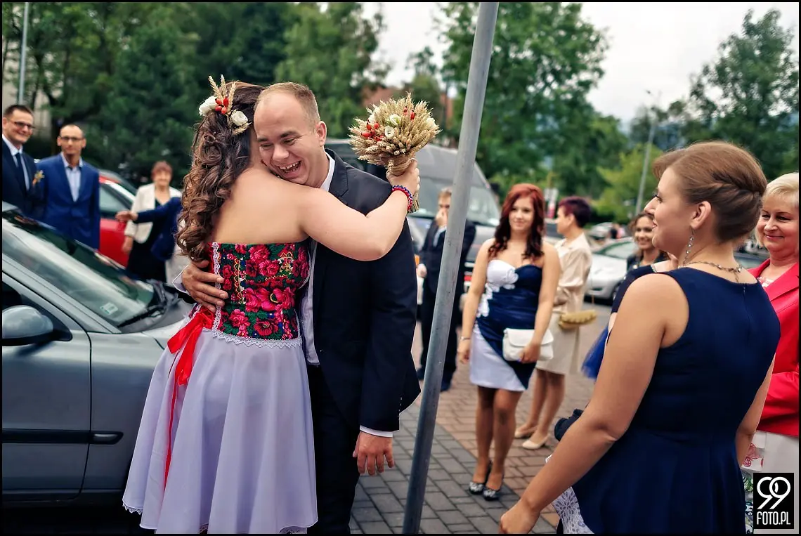 fotograf na wesele zakopane,zdjęcia ślubne zajazd furmański