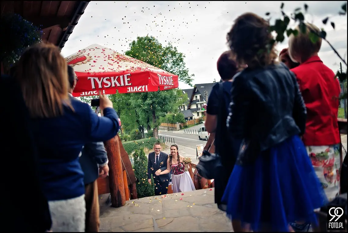 fotograf na wesele zakopane,zdjęcia ślubne zajazd furmański