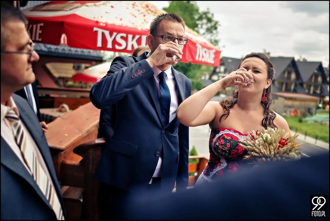 fotograf na wesele zakopane,zdjęcia ślubne zajazd furmański