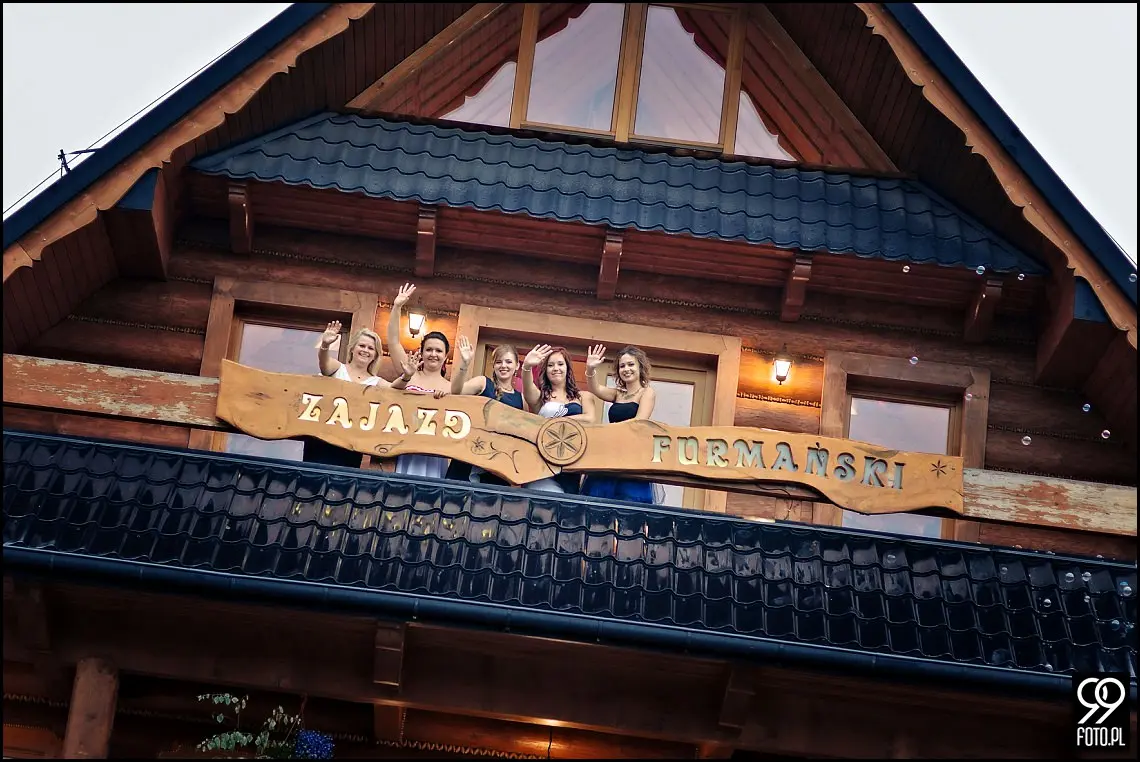 fotograf na wesele zakopane,zdjęcia ślubne zajazd furmański