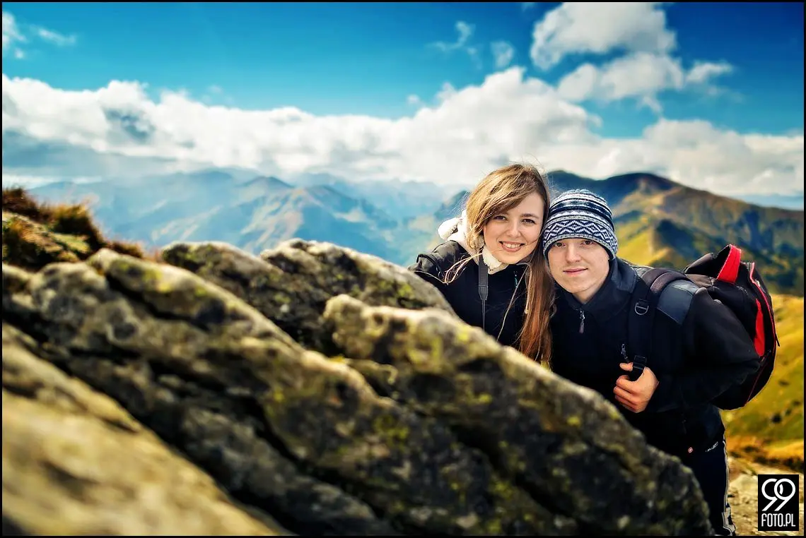 zdjęcia ślubne kasprowy wierch,plener ślubny zakopane