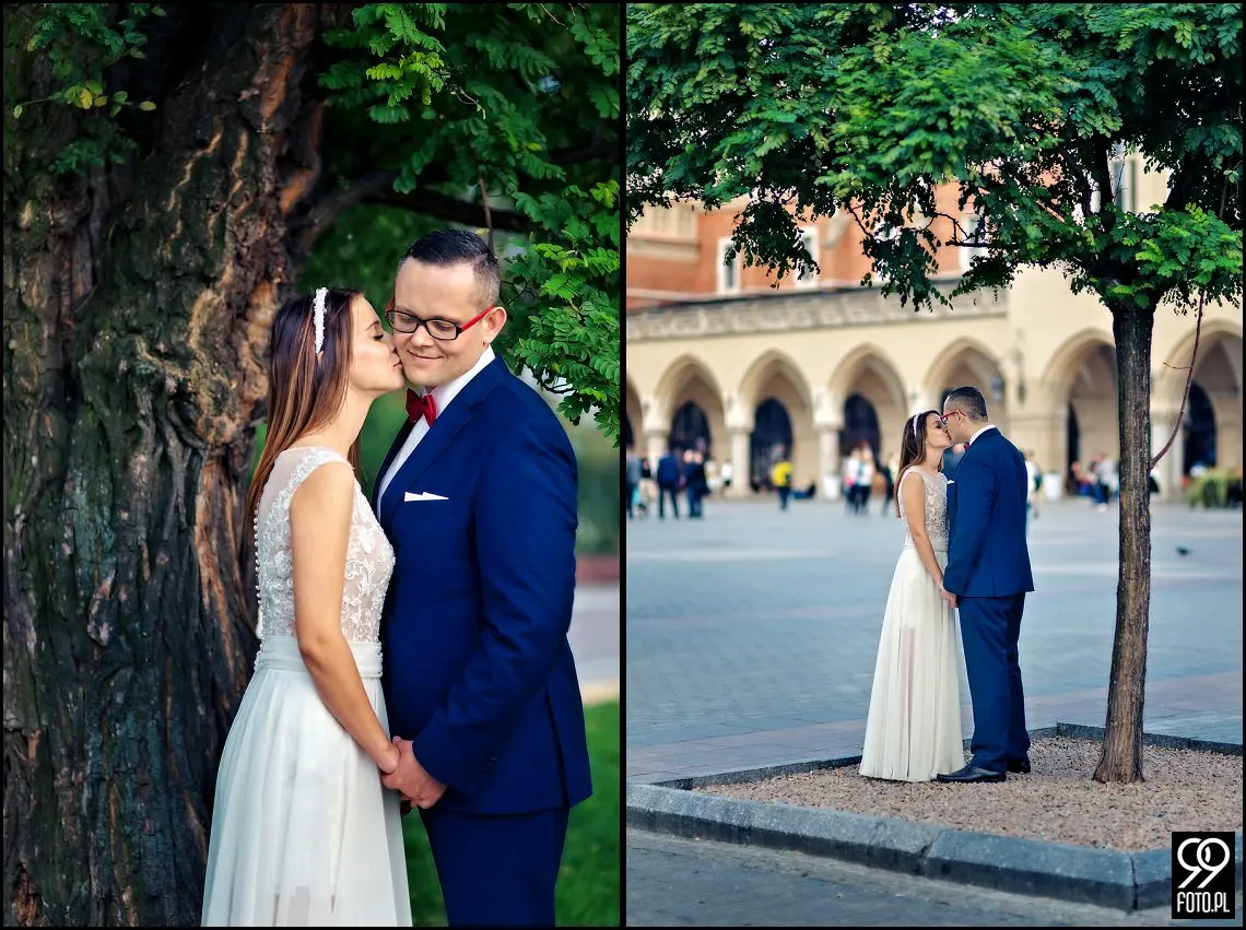 plener ślubny krakowski rynek,zdjęcia ślubne wawel