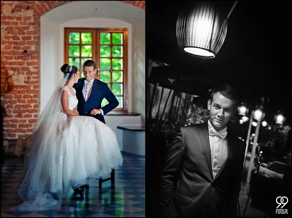 plener ślubny kraków,zdjęcia ślubne kładka bernatka