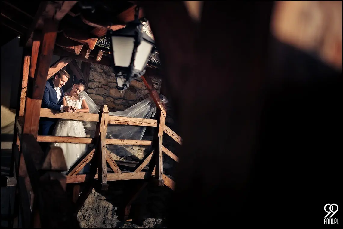 plener ślubny kraków,zdjęcia ślubne kładka bernatka