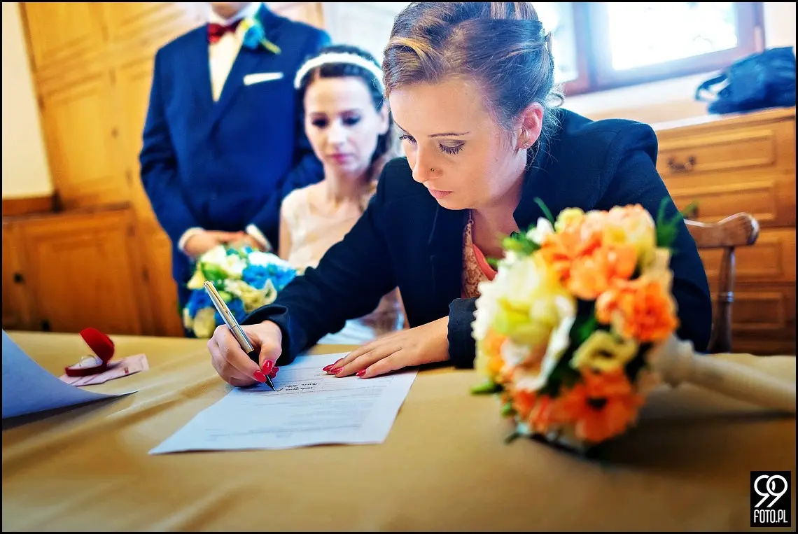 fotograf na wesele kraków,zdjęcia ślubne w restauracji zajazd polesie