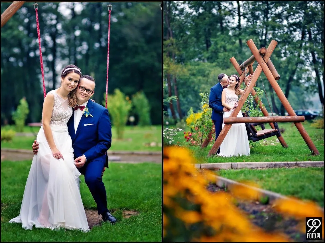 fotograf na wesele kraków,zdjęcia ślubne w restauracji zajazd polesie