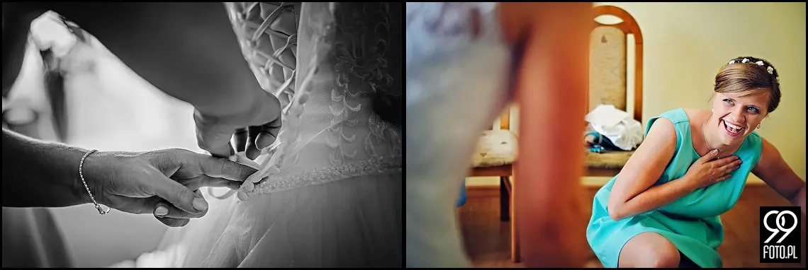 fotograf na wesele kraków,reportaż ślubny bolechowiece,dom weselny u niedźwiedzia