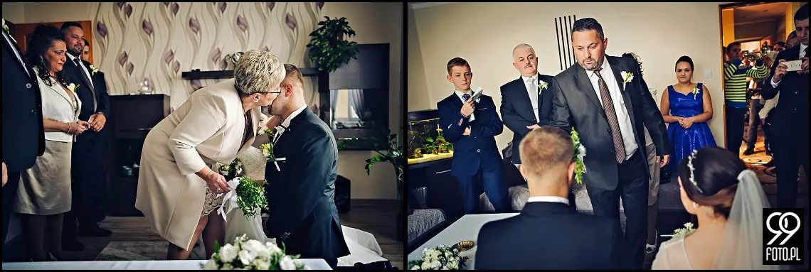reportaż ślubny wadowice,zdjęcia ślubne chocznia