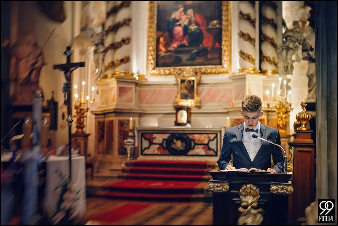 reportaż ślubny kościół Świętej anny kraków,zdjęcia ślubne hotel europejski