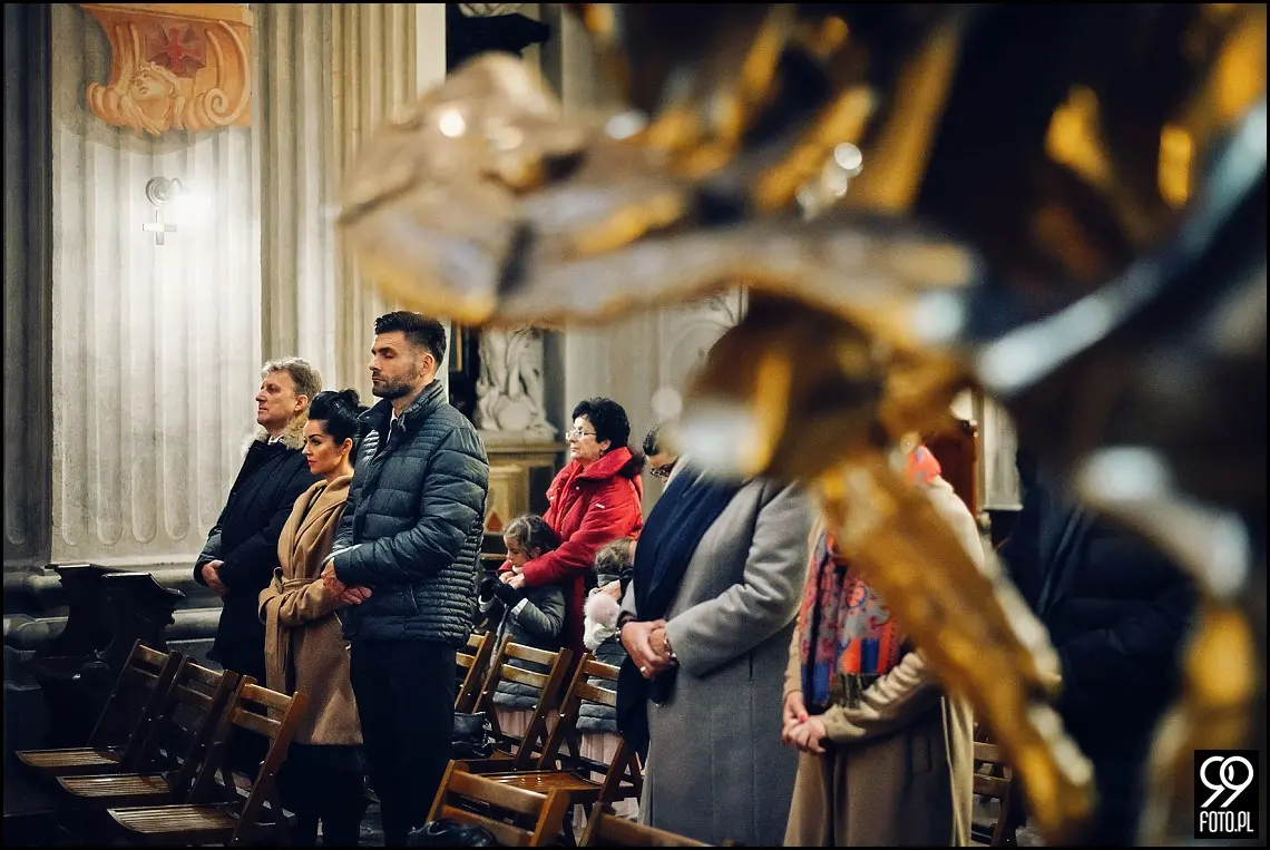 reportaż ślubny kościół Świętej anny kraków,zdjęcia ślubne hotel europejski