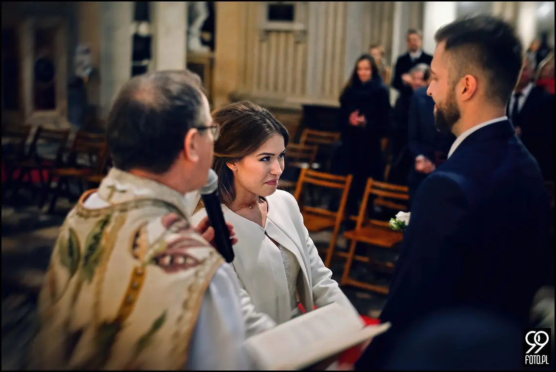 reportaż ślubny kościół Świętej anny kraków,zdjęcia ślubne hotel europejski