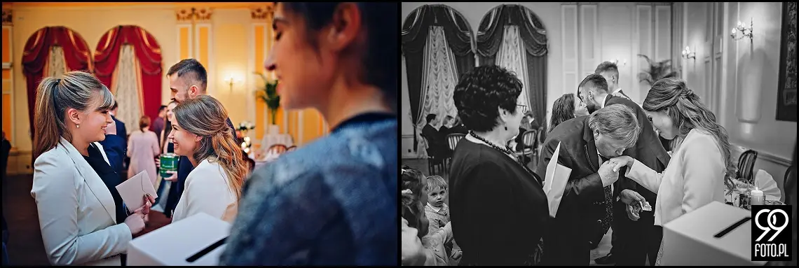 reportaż ślubny kościół Świętej anny kraków,zdjęcia ślubne hotel europejski