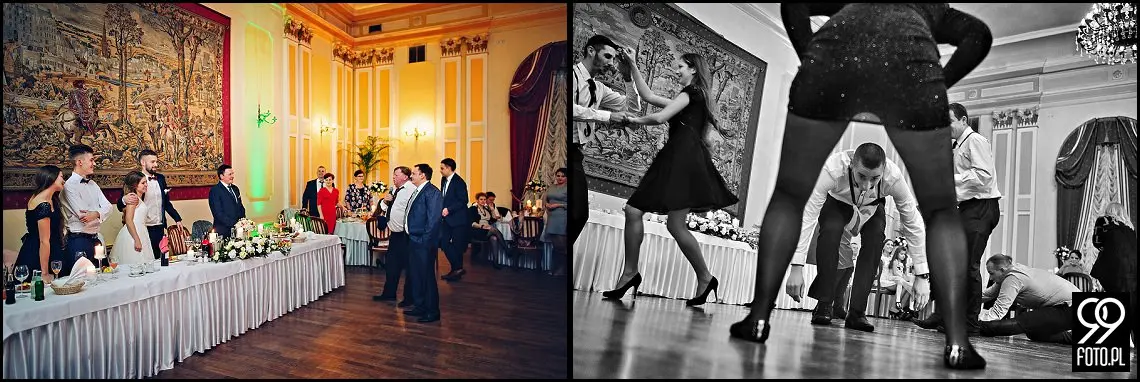 reportaż ślubny kościół Świętej anny kraków,zdjęcia ślubne hotel europejski