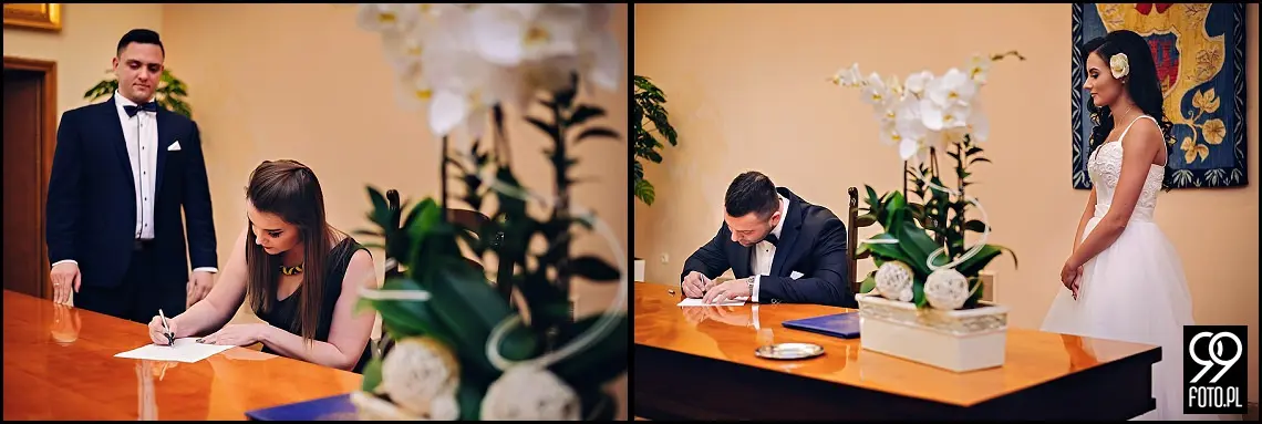 reportaż ślubny kraków,dom weselny akacjowy dwór