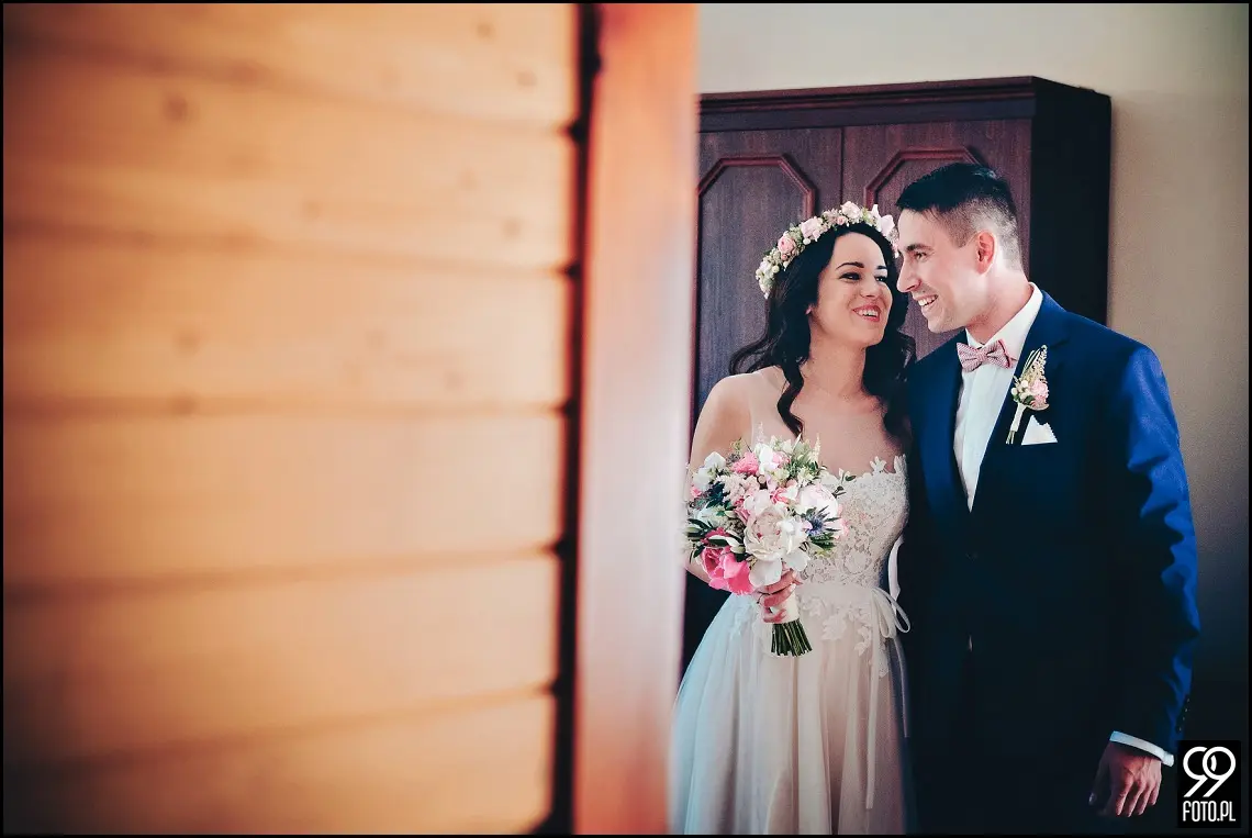 dekoracja sali weselnej,styl rustykalny,osp zawada,fotograf ślubny myślenice