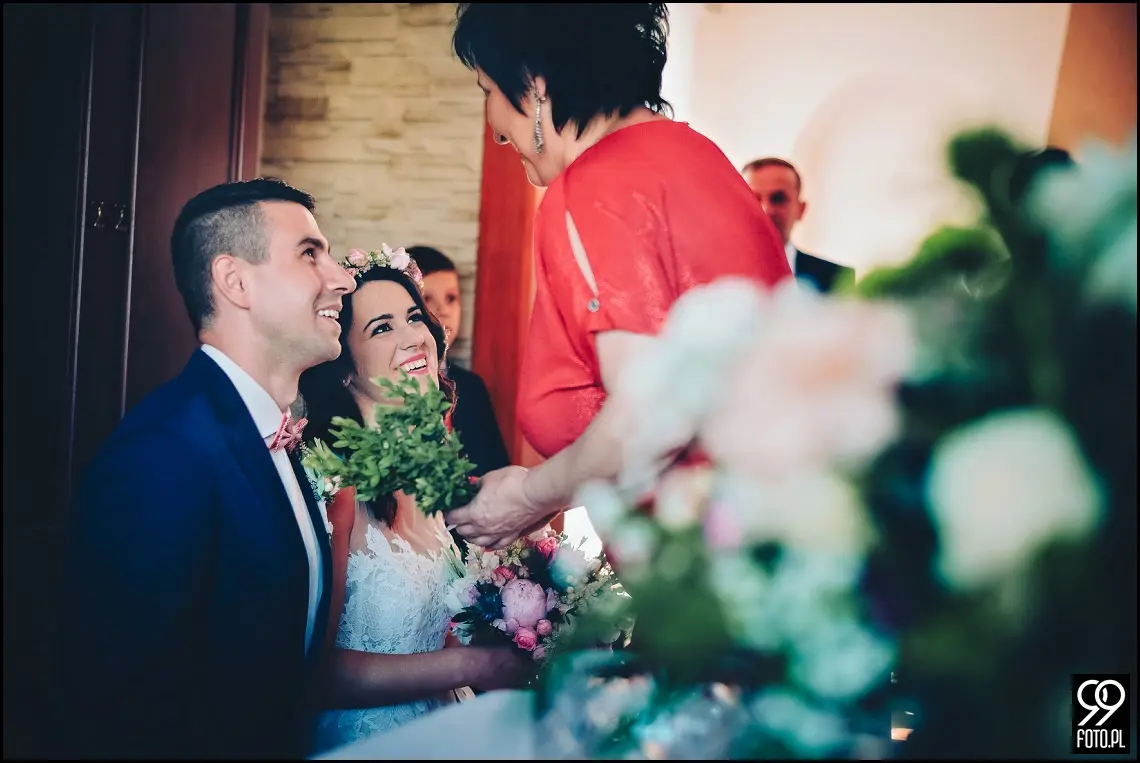 dekoracja sali weselnej,styl rustykalny,osp zawada,fotograf ślubny myślenice