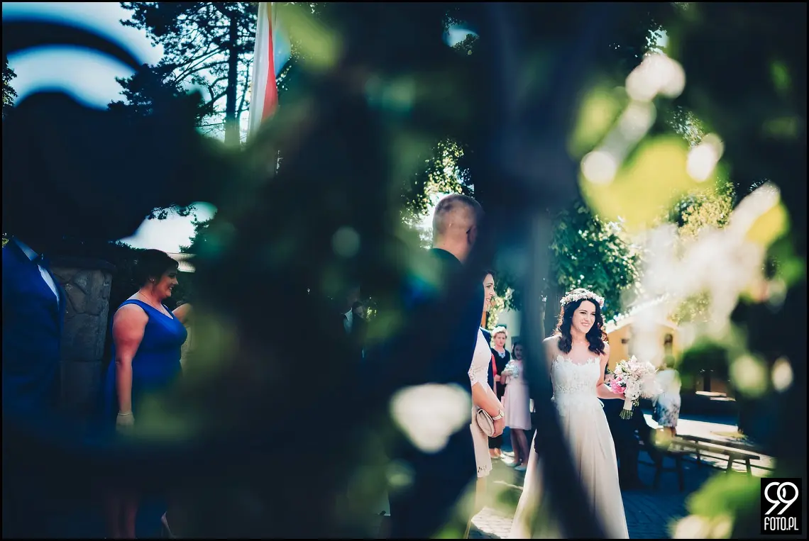 dekoracja sali weselnej,styl rustykalny,osp zawada,fotograf ślubny myślenice