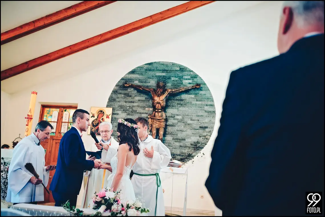 dekoracja sali weselnej,styl rustykalny,osp zawada,fotograf ślubny myślenice