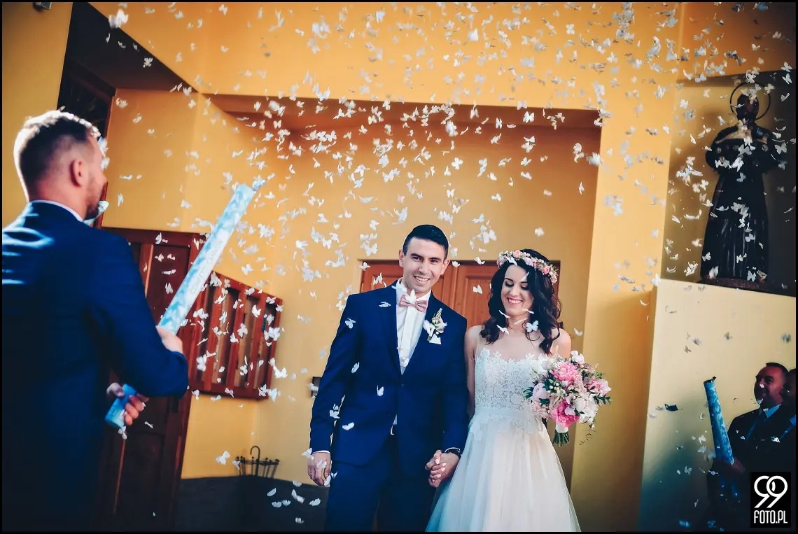 dekoracja sali weselnej,styl rustykalny,osp zawada,fotograf ślubny myślenice