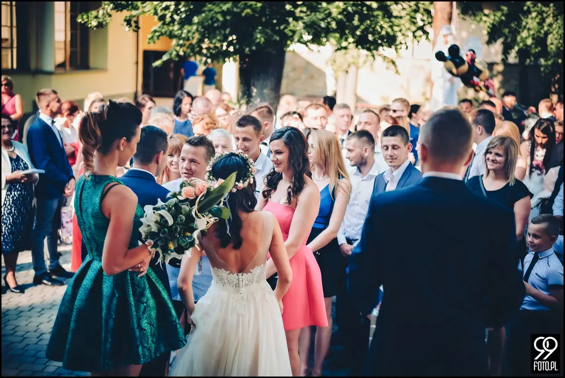 dekoracja sali weselnej,styl rustykalny,osp zawada,fotograf ślubny myślenice