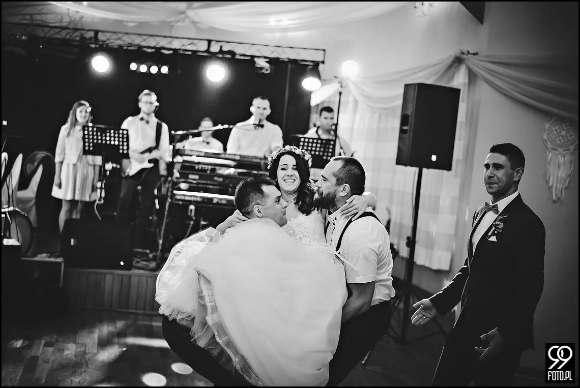 dekoracja sali weselnej,styl rustykalny,osp zawada,fotograf ślubny myślenice