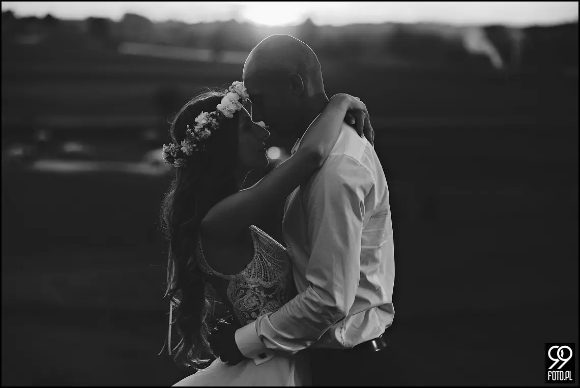 lawendowe pole pod krakowem,sesja ślubna kraków