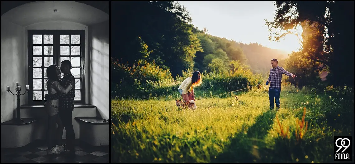 plener narzeczeński kraków,sesja narzeczeńska ojców