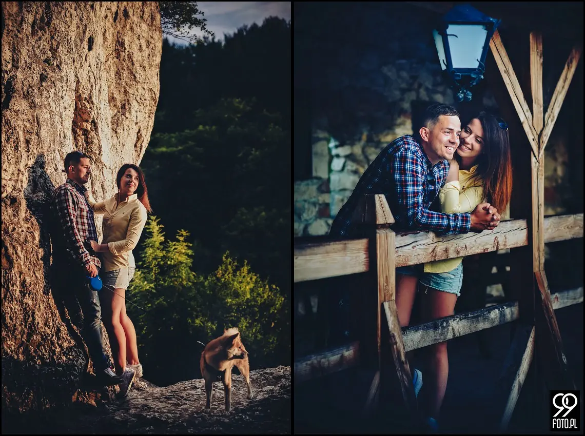 plener narzeczeński kraków,sesja narzeczeńska ojców