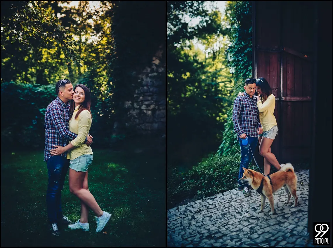 plener narzeczeński kraków,sesja narzeczeńska ojców