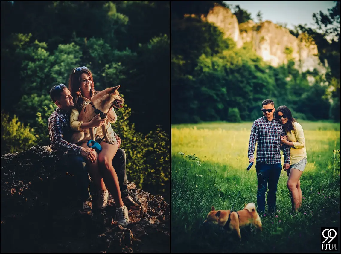 plener narzeczeński kraków,sesja narzeczeńska ojców