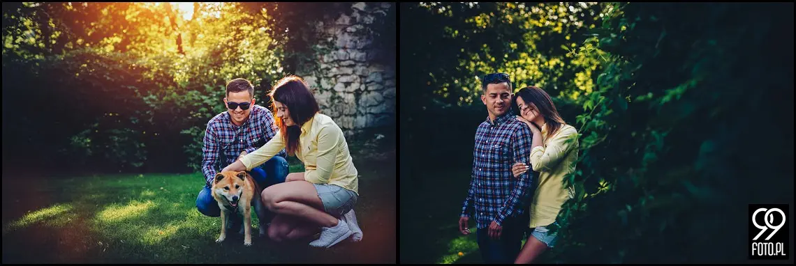 plener narzeczeński kraków,sesja narzeczeńska ojców