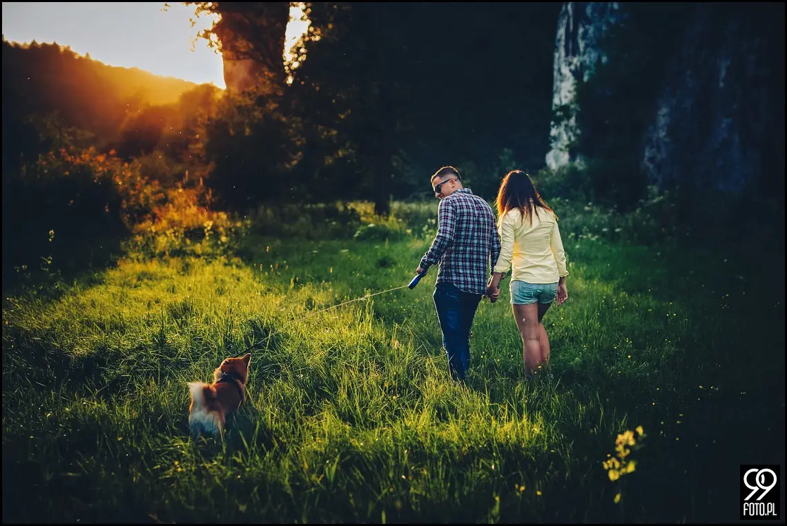 plener narzeczeński kraków,sesja narzeczeńska ojców