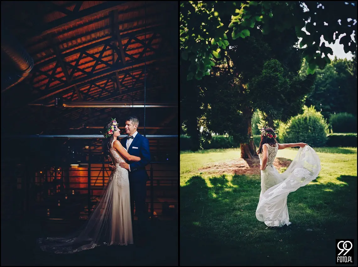 park w mogilanach,plener ślubny zakrzówek,sesja ślubna kazimierz