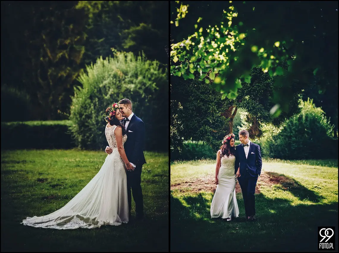 park w mogilanach,plener ślubny zakrzówek,sesja ślubna kazimierz