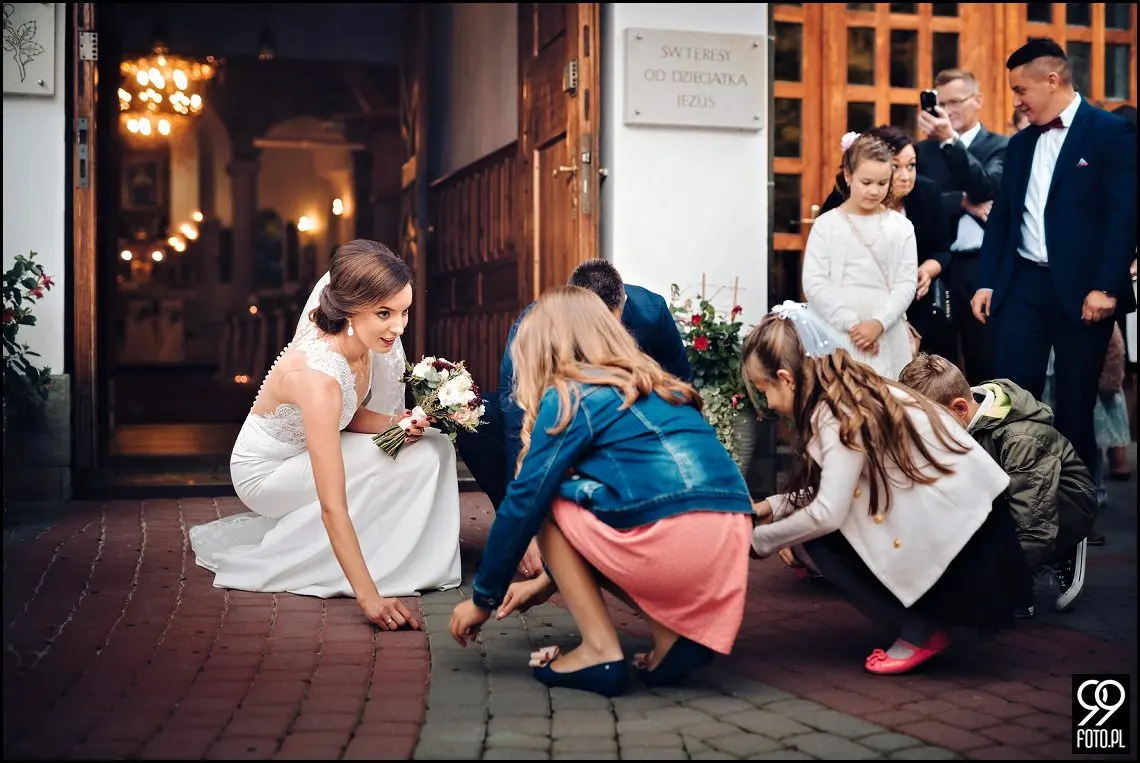 fotograf ślubny Rabka Zdrój, góralski klimat ślubny, wesele kabanos spytkowice