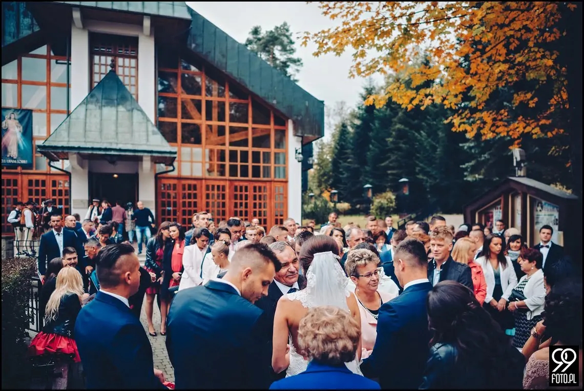 fotograf ślubny Rabka Zdrój, góralski klimat ślubny, wesele kabanos spytkowice