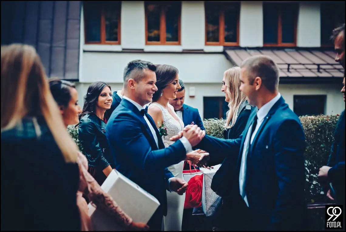 fotograf ślubny Rabka Zdrój, góralski klimat ślubny, wesele kabanos spytkowice