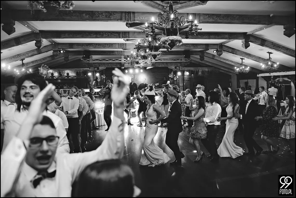 fotograf ślubny Rabka Zdrój, góralski klimat ślubny, wesele kabanos spytkowice