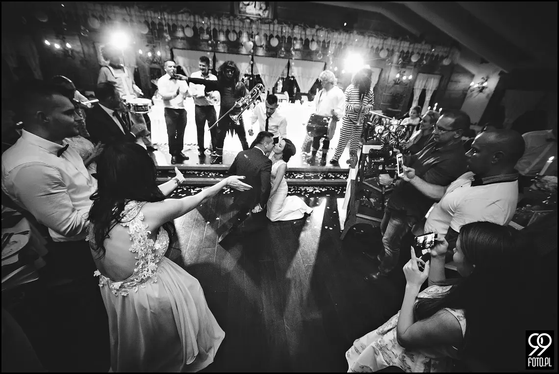 fotograf ślubny Rabka Zdrój, góralski klimat ślubny, wesele kabanos spytkowice