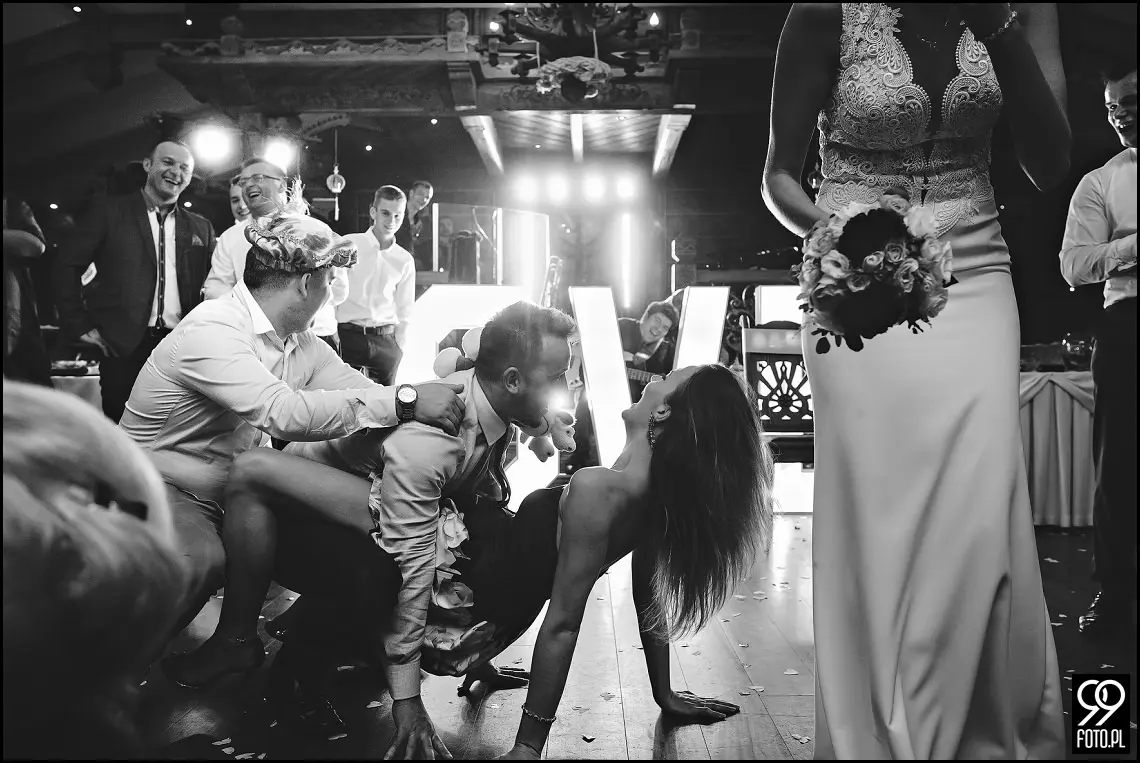 fotograf ślubny Rabka Zdrój, góralski klimat ślubny, wesele kabanos spytkowice