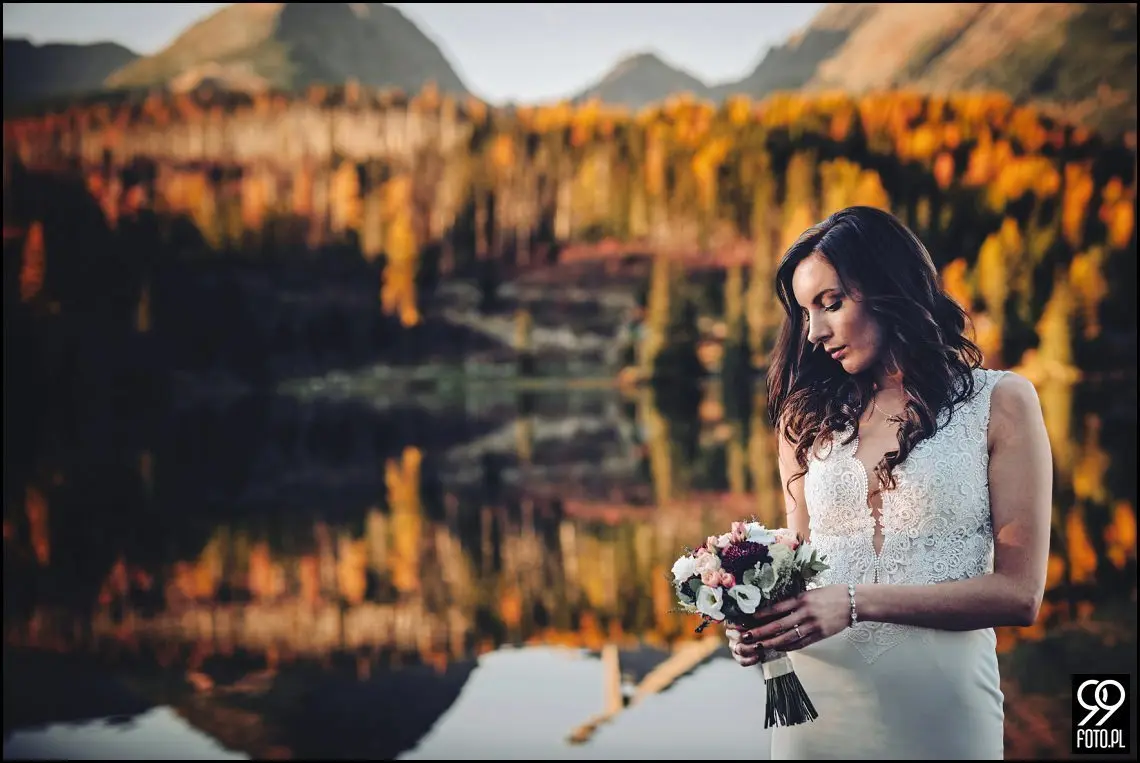 plener strbskie pleso, popradzki staw zdjęcia ślubne, sesja ślubna Słowacja