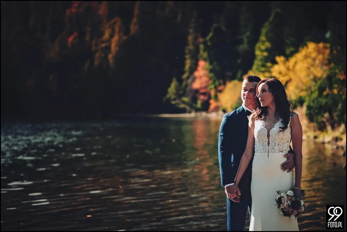 plener strbskie pleso, popradzki staw zdjęcia ślubne, sesja ślubna Słowacja