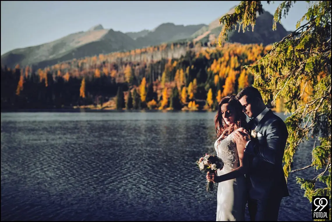 plener strbskie pleso, popradzki staw zdjęcia ślubne, sesja ślubna Słowacja