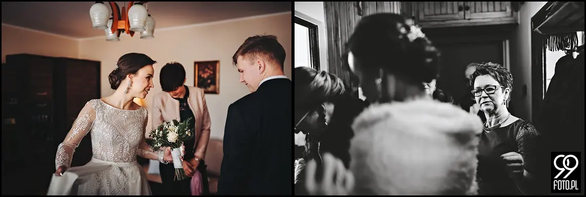 Karczma Pod Kogutkiem Krzywaczka, reportaż ślubny Maków Podhalański