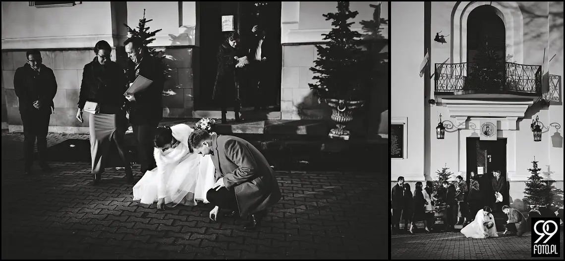 Karczma Pod Kogutkiem Krzywaczka, reportaż ślubny Maków Podhalański