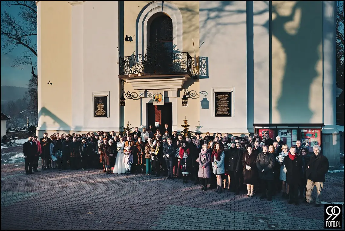 Karczma Pod Kogutkiem Krzywaczka, reportaż ślubny Maków Podhalański